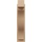 Ekena Millwork 6-in W x 16-in D x 28-in H Funston Block Rough Cedar Woodgrain TimberThane Outlooker, Primed Tan OUTUR060X16X28FST44RCPR - alternate 2